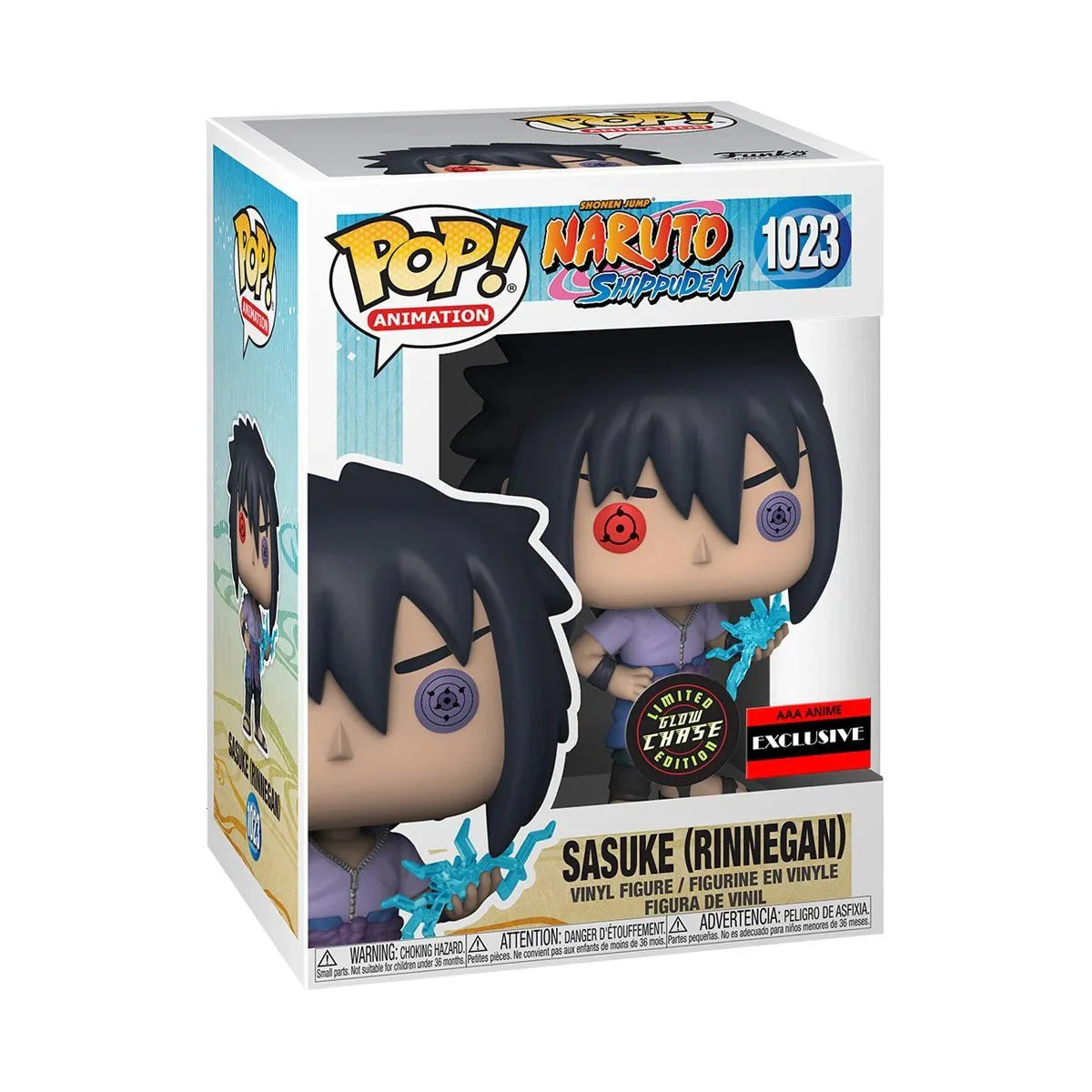 Sasuke with Rinnegan (AAA Anime Exclusive) Common - Image 6